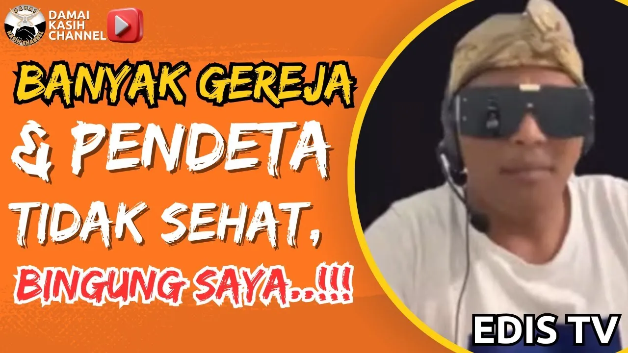 Banyak gereja & pendeta tdk sehat, bingung saya! ‪@EDISTV‬