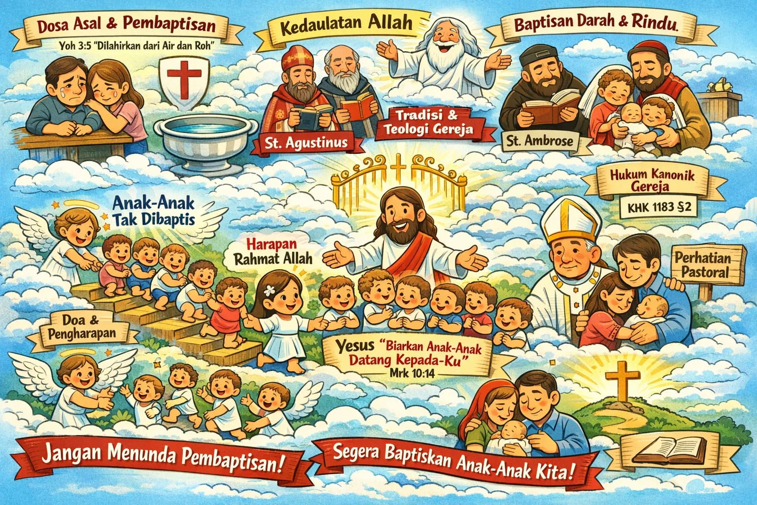 Misteri Kerahiman Allah: Keselamatan Anak-Anak yang Meninggal Tanpa