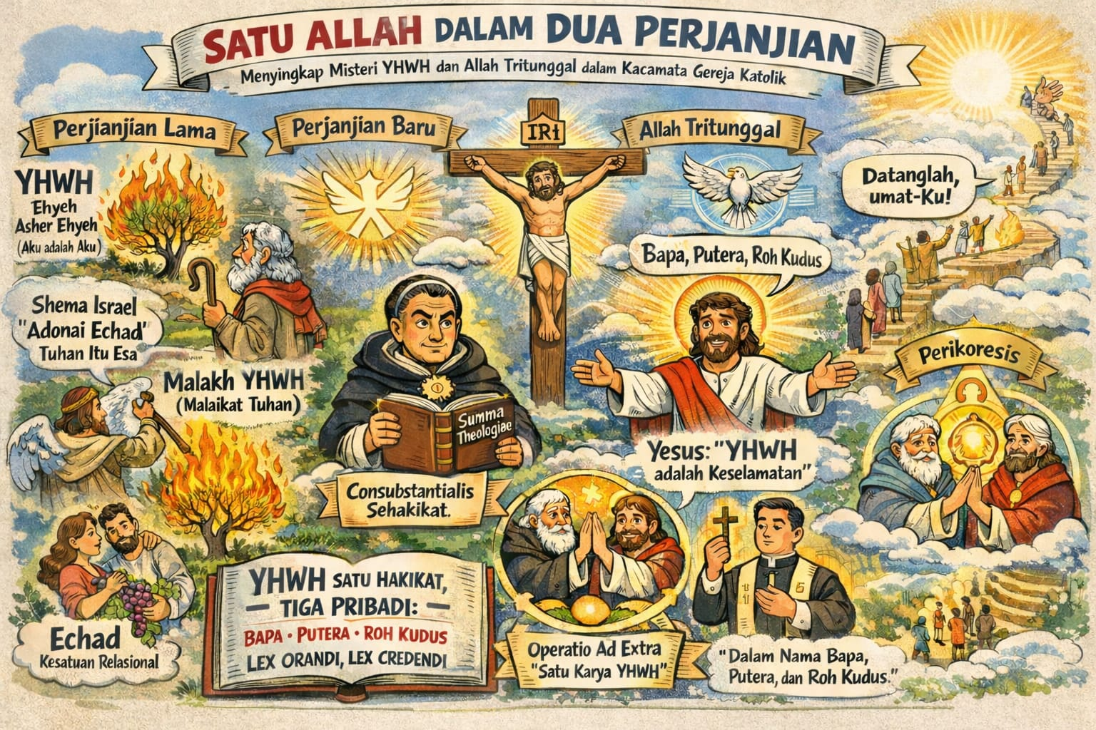 SATU ALLAH DALAM DUA PERJANJIAN