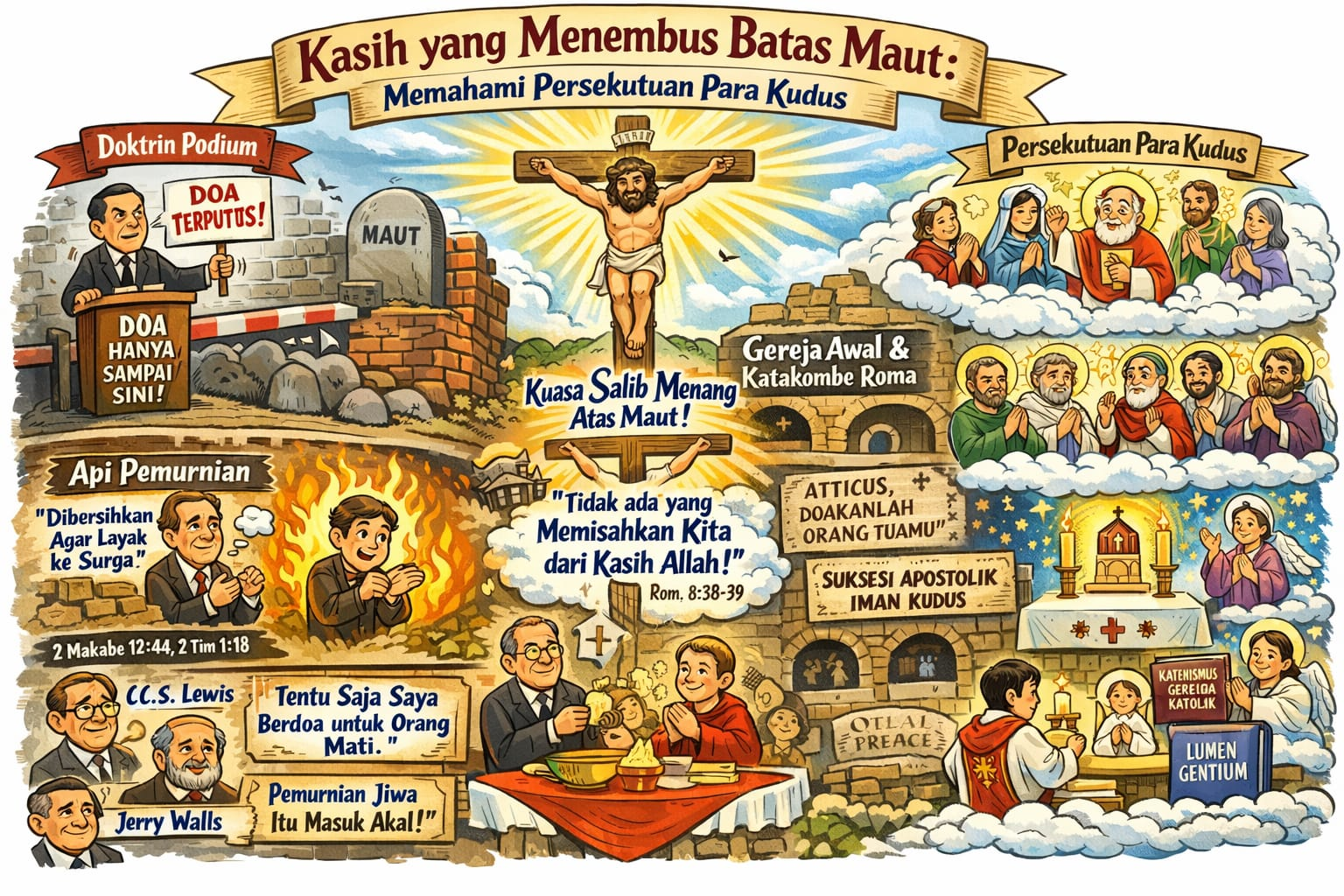 Kasih yang Menembus Batas Maut: Memahami Persekutuan Para Kudus