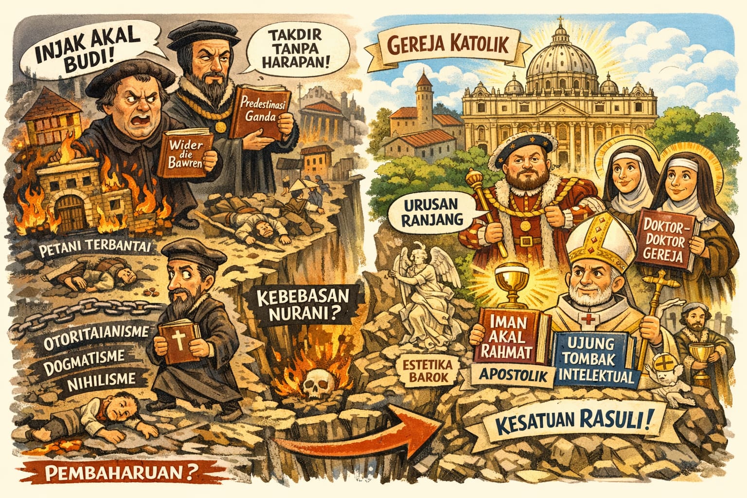 Menyingkap Wajah Asli Para "Pembaharu": Antara Amarah dan Logika Dingin