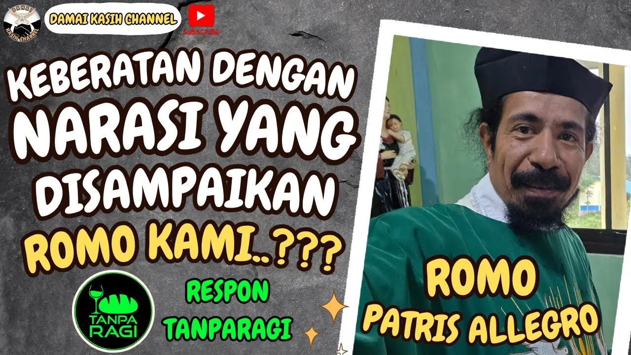 LIVE DKC, KEBERATAN DENGAN NARASI YANG DISAMPAIKAN ROMO KAMI??? @tanparagi‬@patris_allegro