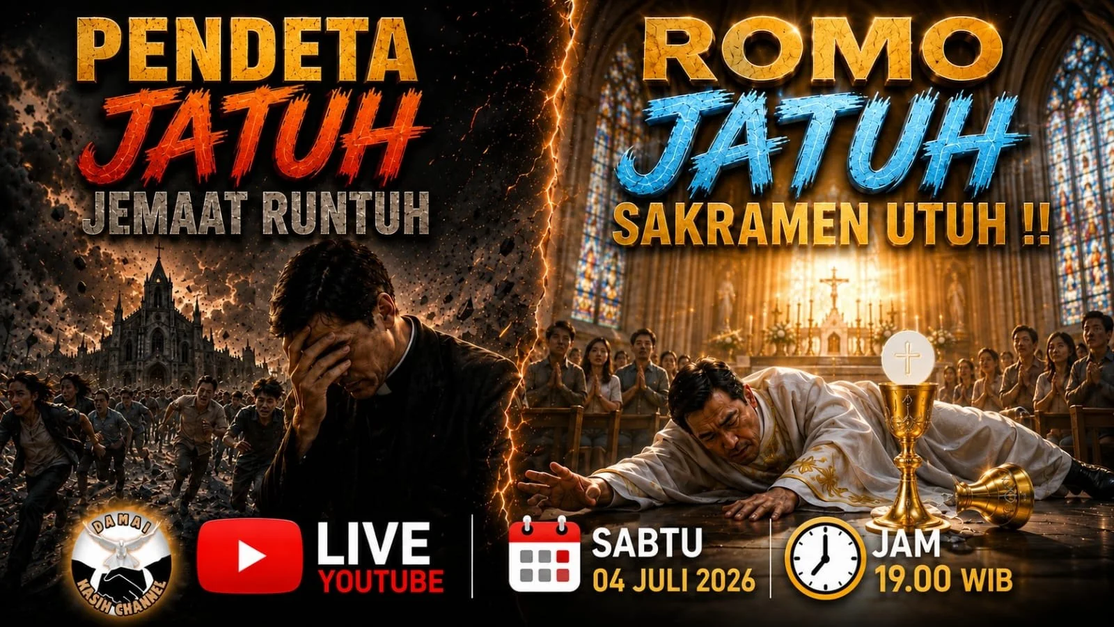 Pendeta Jatuh Jemaat Runtuh, Pastor Jatuh Sakramen Utuh