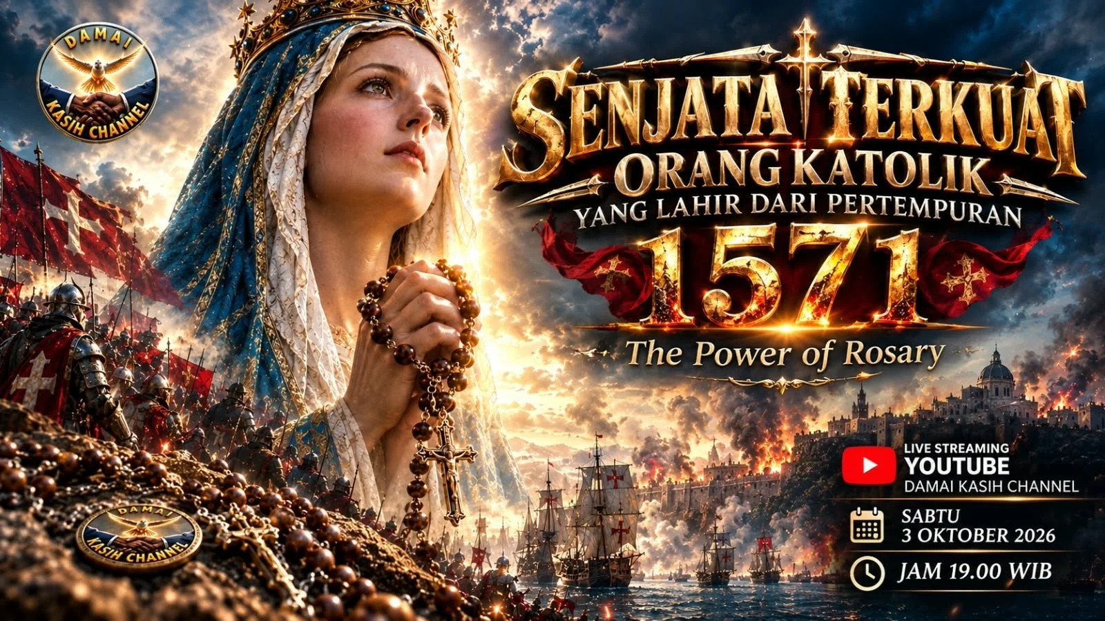 Sejarah Pertempuran Lepanto (7 Oktober 1571)