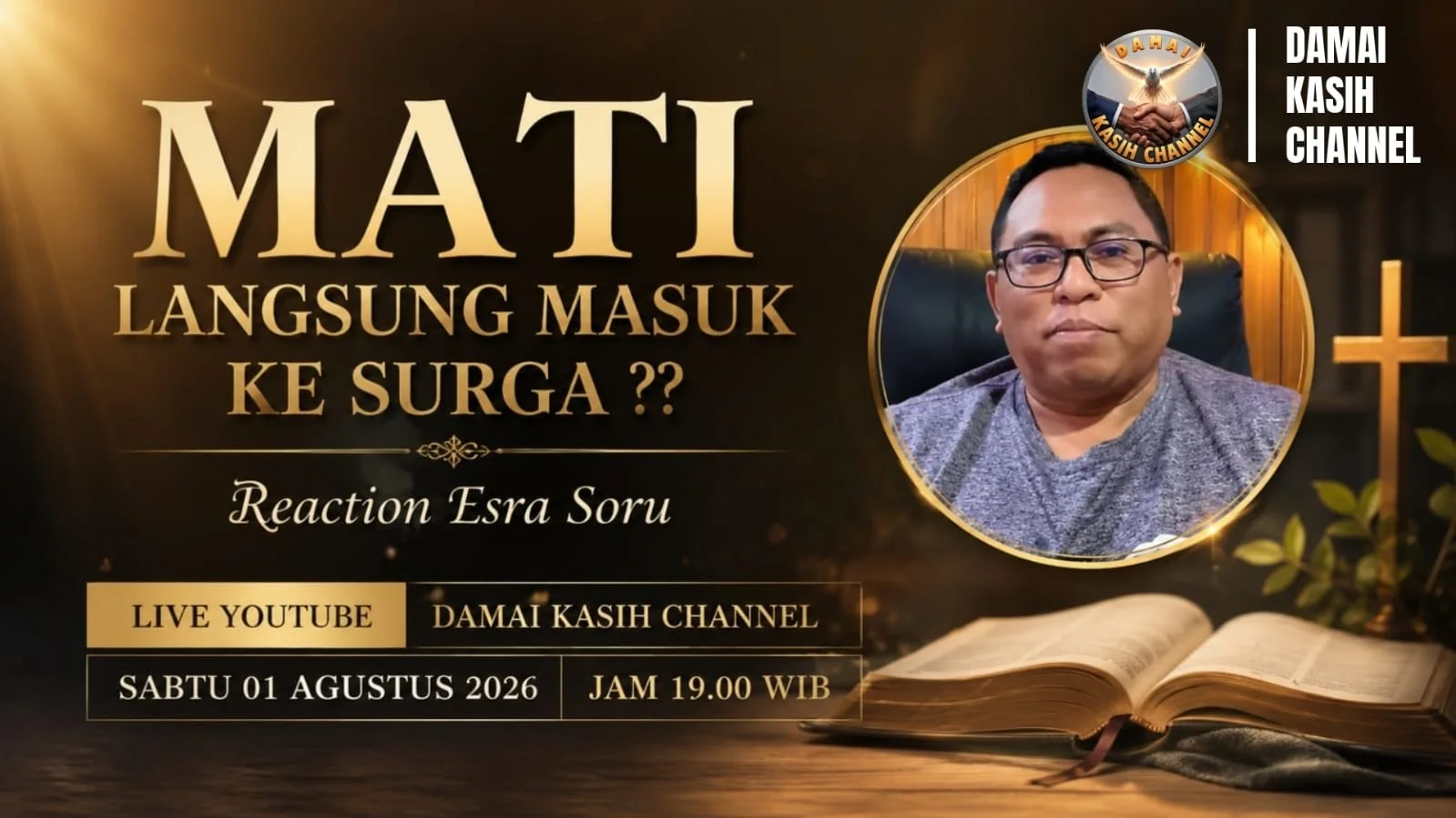 Surga Cepat Saji: Membedah Tuntas Eskatologi "Instan" Pdt. Esra Alfred Soru