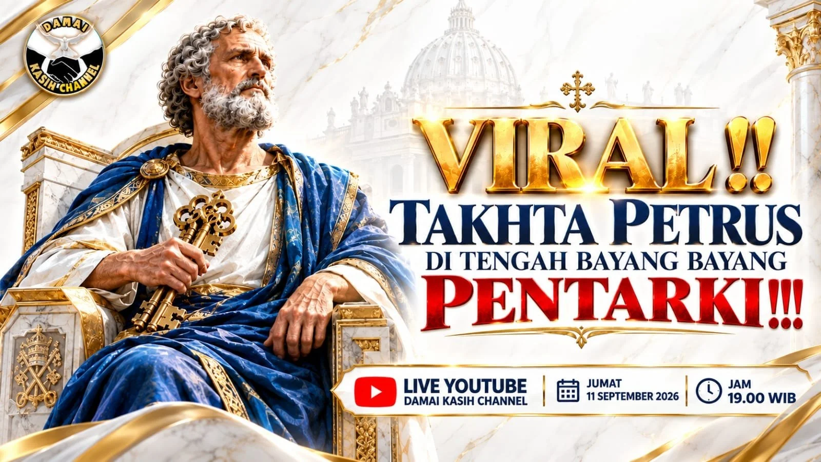 Takhta Petrus di Tengah Bayang-Bayang Pentarki